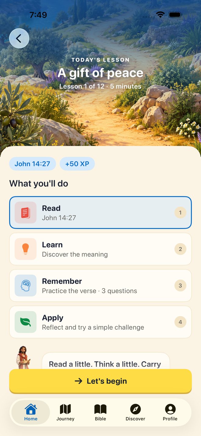 A Bible Journey lesson